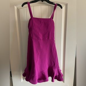 Rare Editions rasberry color dress NWT size 10